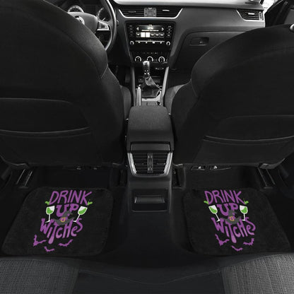 Drink Up Witches Car Floor Mats