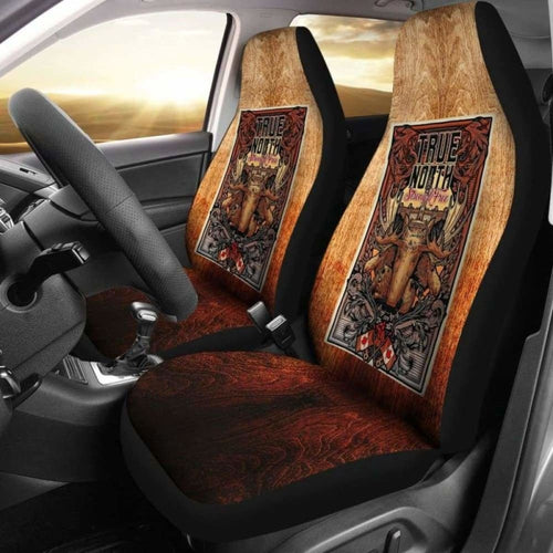 Canada Car Seat Covers True North Strong And Free Poster