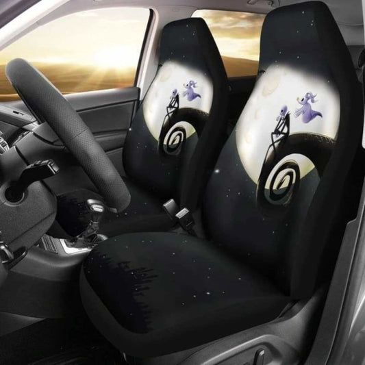 Nightmare Before Christmas Car Seat Covers Jack & Zero