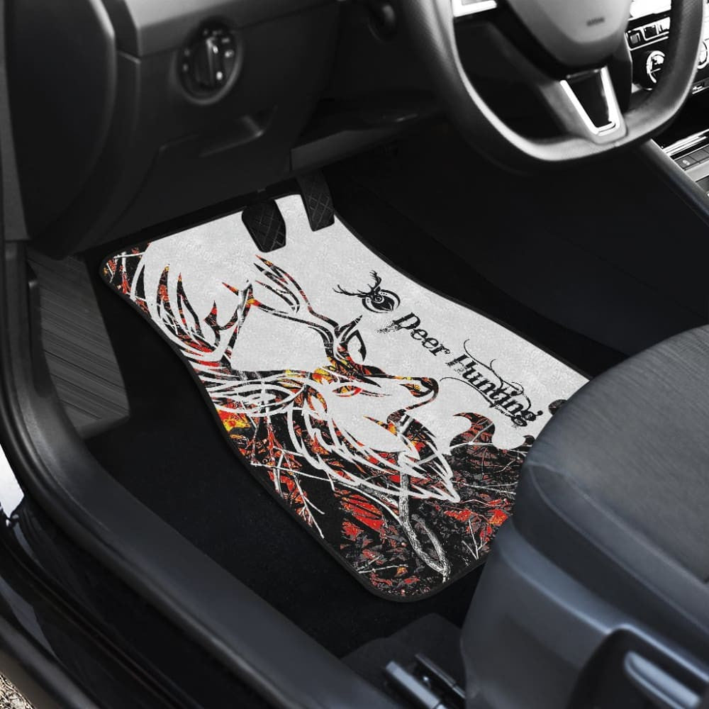 Wildfire Camouflage Deer Hunting Car Floor Mats