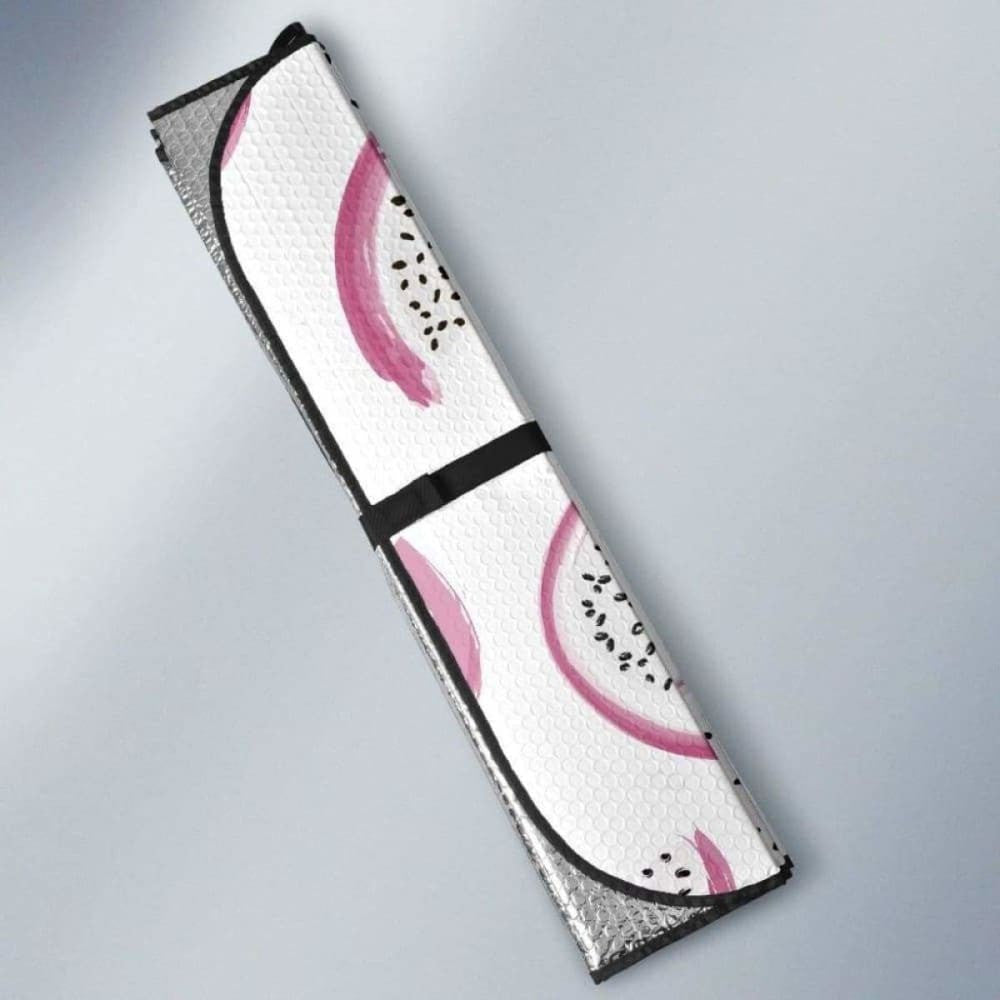 Dragon Fruit Pattern Car Auto Sun Shades