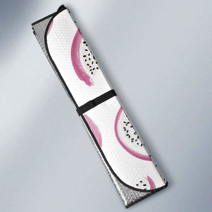 Dragon Fruit Pattern Car Auto Sun Shades