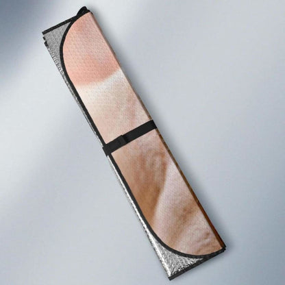 White Tiger RoaringK Car Sun Shade