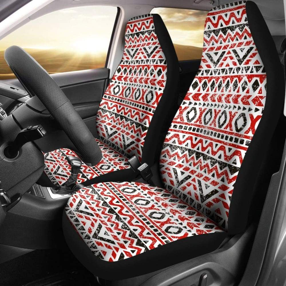 Colorful Aztec Car Seat Covers