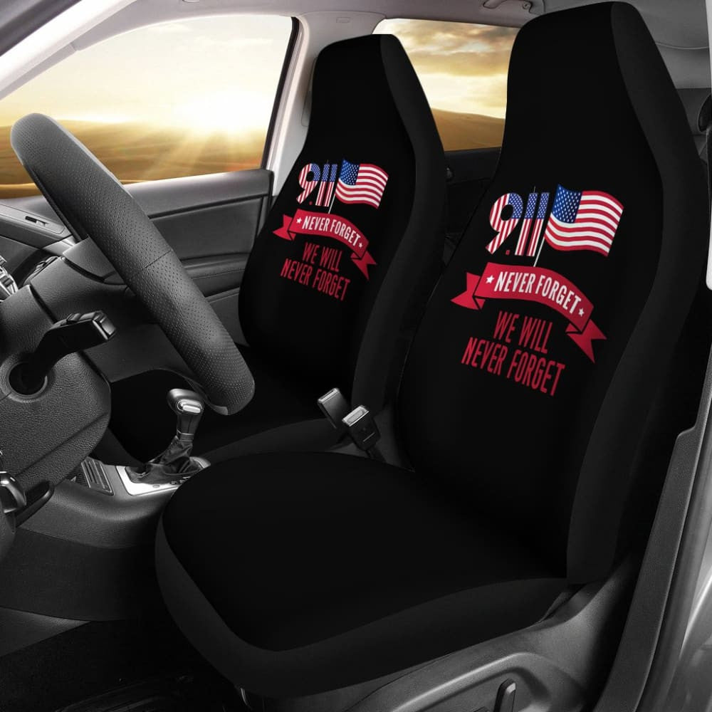 Amazing Gift Idea . Never Forget We Will Never Forget Car Seat Covers