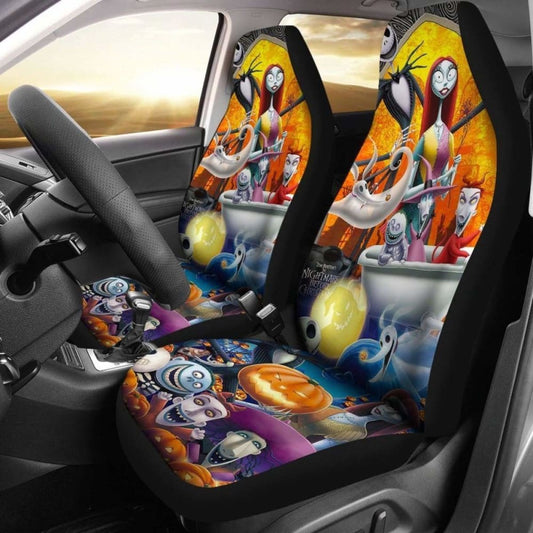 Nightmare Before Christmas Full Character Car Seat Covers Amazing