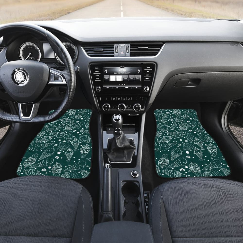 Amazing Ice Cream Pattern Car Floor Mats