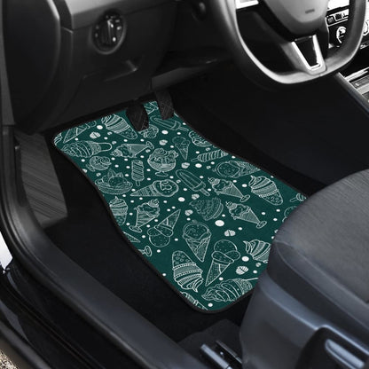 Amazing Ice Cream Pattern Car Floor Mats