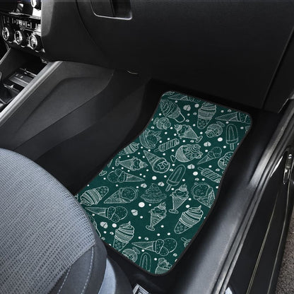 Amazing Ice Cream Pattern Car Floor Mats