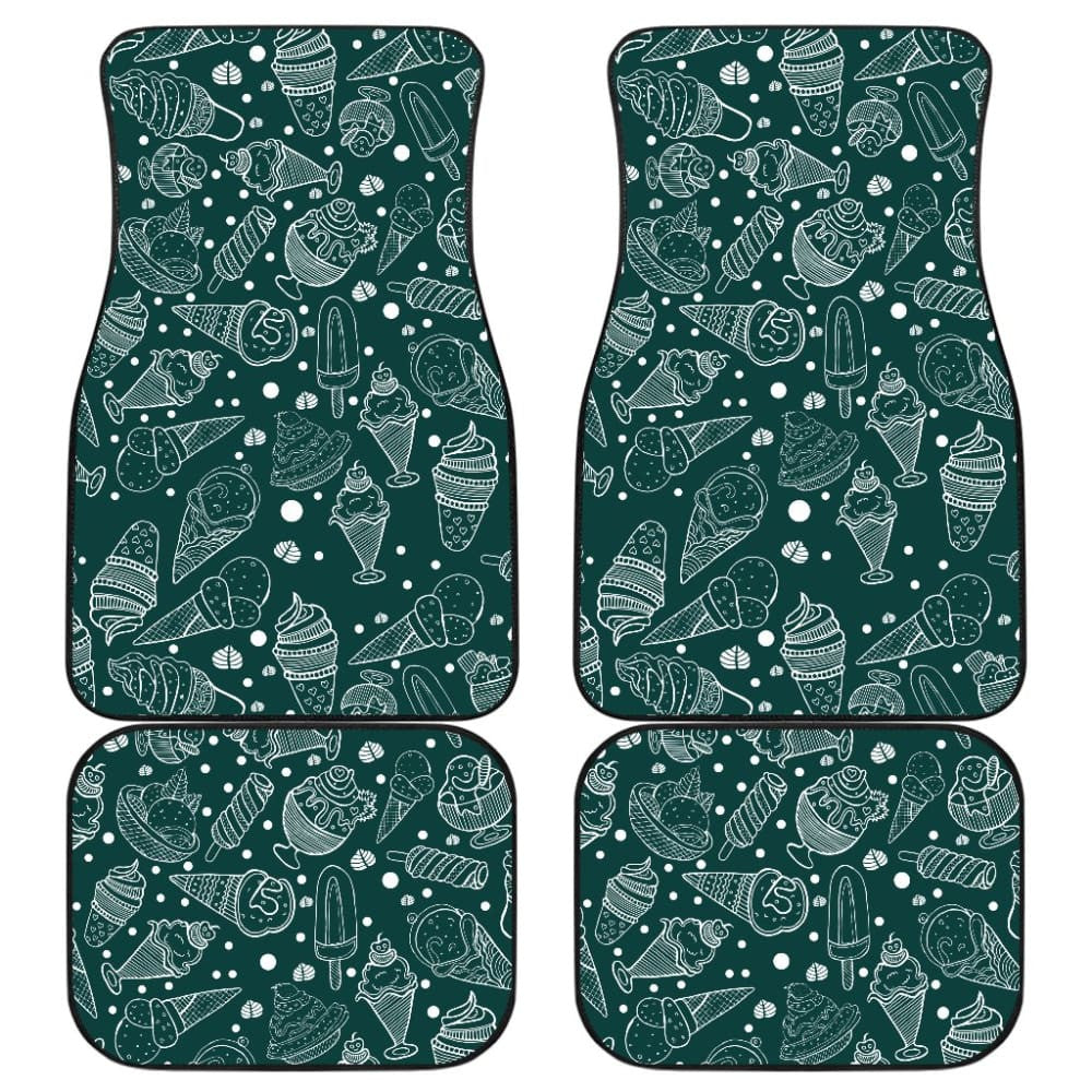 Amazing Ice Cream Pattern Car Floor Mats