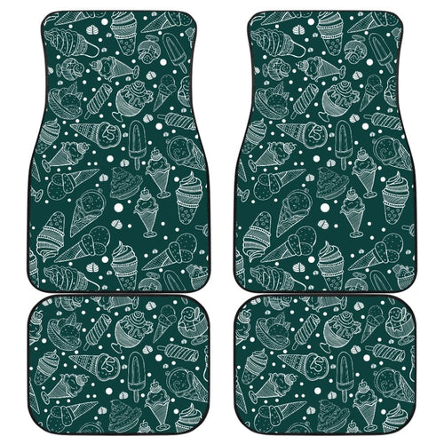 Amazing Ice Cream Pattern Car Floor Mats