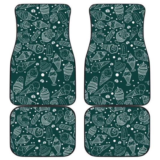 Amazing Ice Cream Pattern Car Floor Mats
