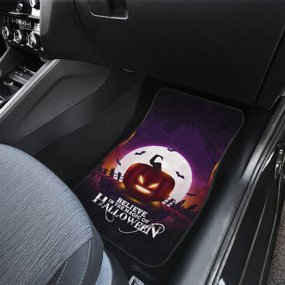 Believe In The Magic Of Halloween Car Floor Mats