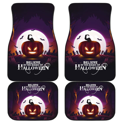 Believe In The Magic Of Halloween Car Floor Mats