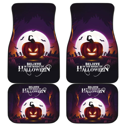 Believe In The Magic Of Halloween Car Floor Mats