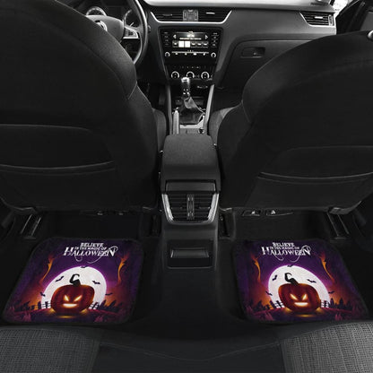 Believe In The Magic Of Halloween Car Floor Mats