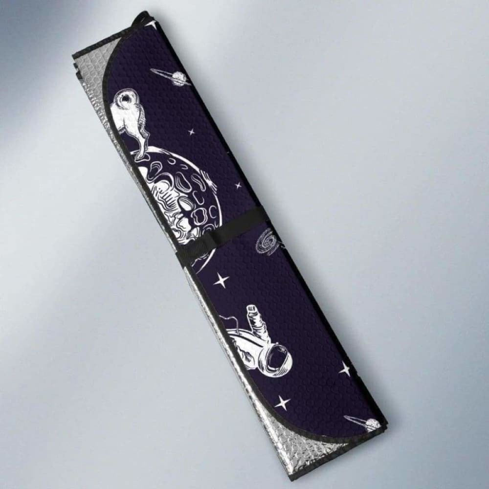 Chihuahua Space Helmet Astronaut Pattern Car Auto Sun Shades