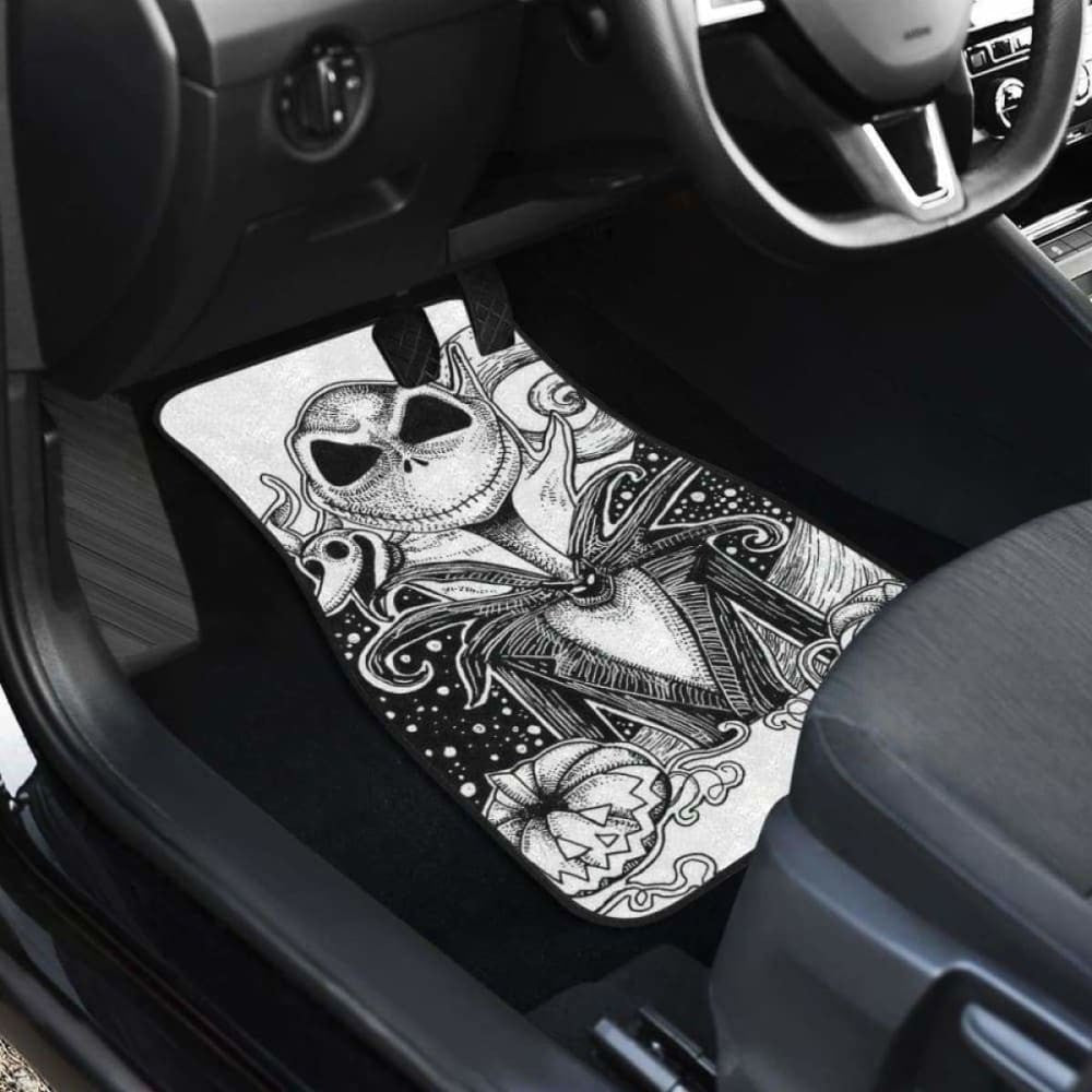Jack Nightmare Before Christmas Car Floor Mats Cartoon Amazing