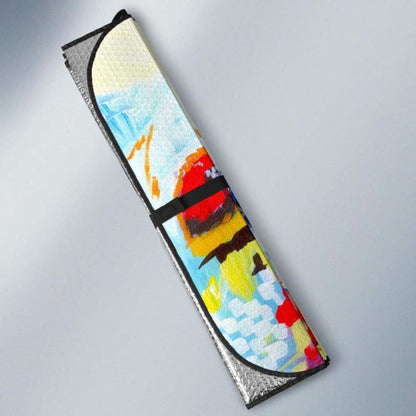 Auto Sun Shades - Cow