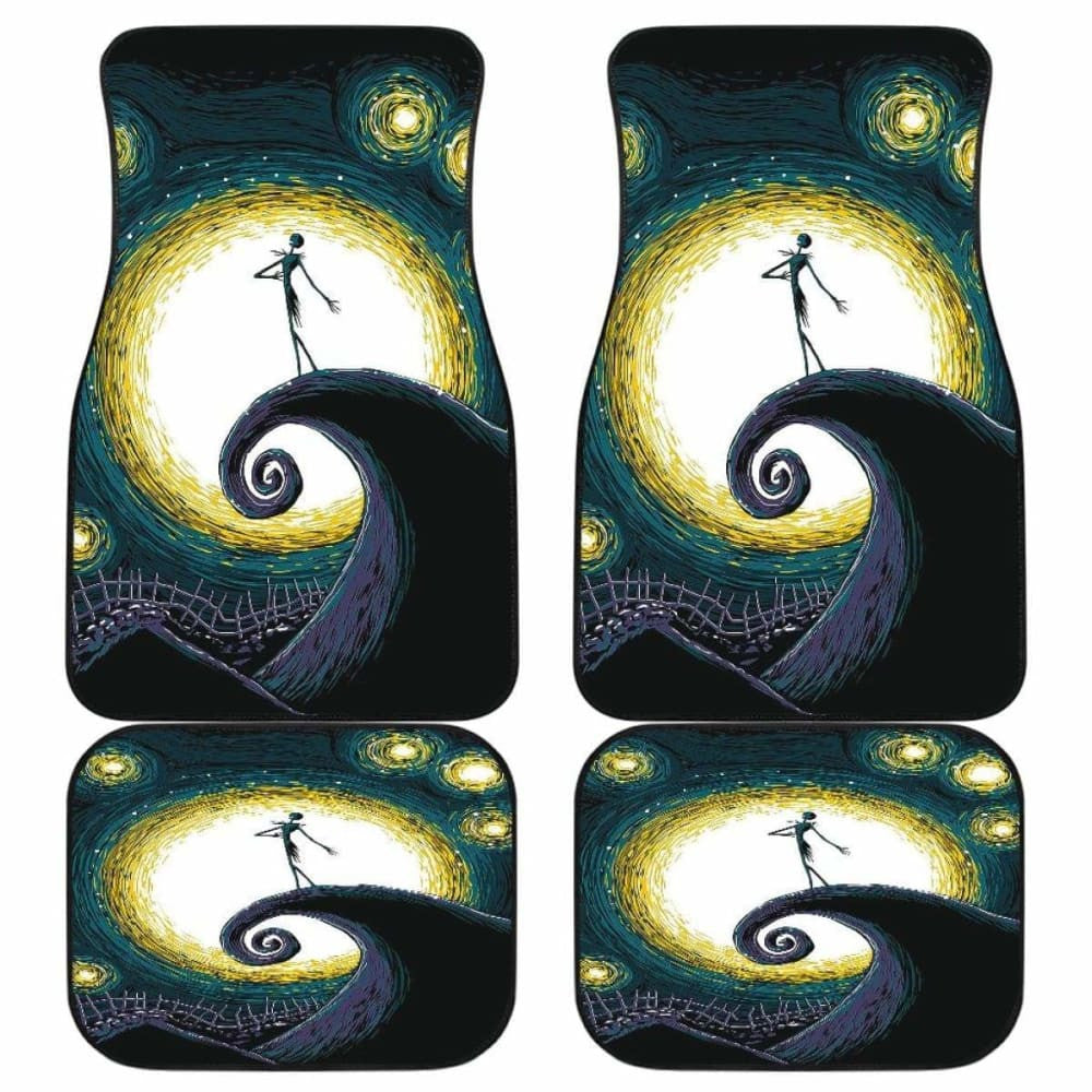 Nightmare Before Christmas Fan Gift Car Floor Mats