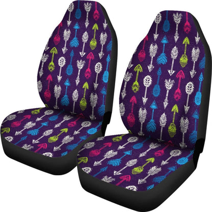 Tribal Aztec Purple Car Seat Cover
