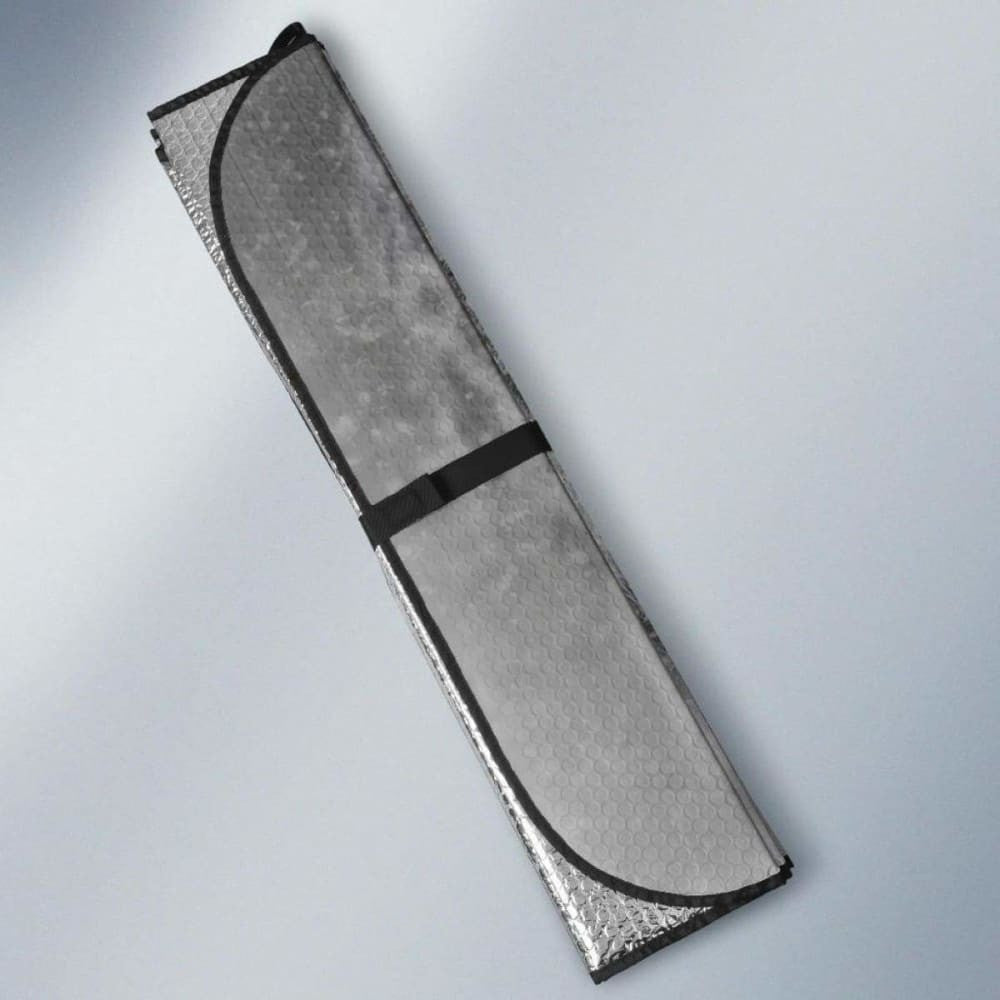 Snow Leopard Car Sun Shade