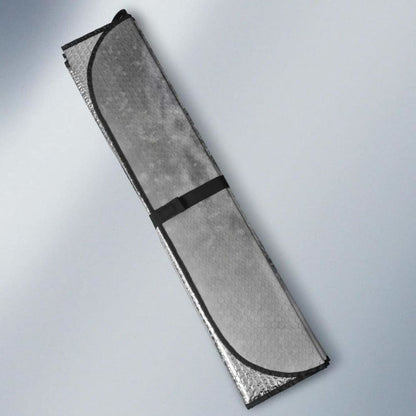 Snow Leopard Car Sun Shade