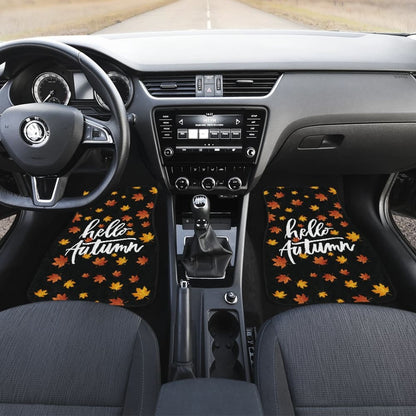 Hello Autumn Car Floor Mats