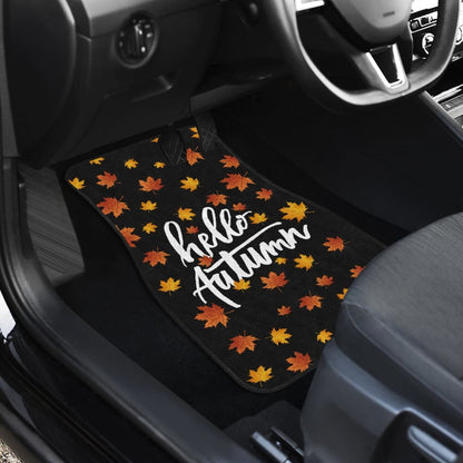Hello Autumn Car Floor Mats
