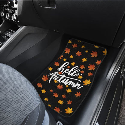 Hello Autumn Car Floor Mats