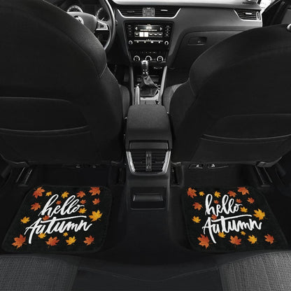 Hello Autumn Car Floor Mats