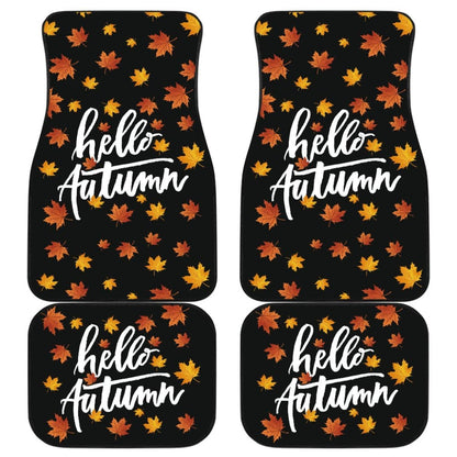 Hello Autumn Car Floor Mats