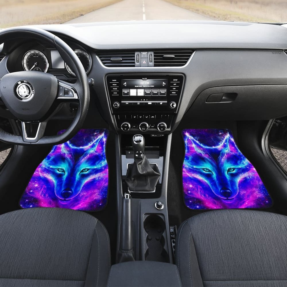 Wolf Galaxy Car Mats