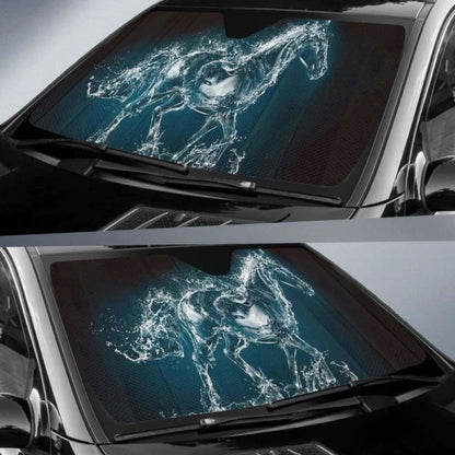 Water Horse Car Auto Sun Shades