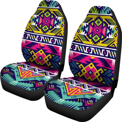 Colorful Aztec Car Seat Covers