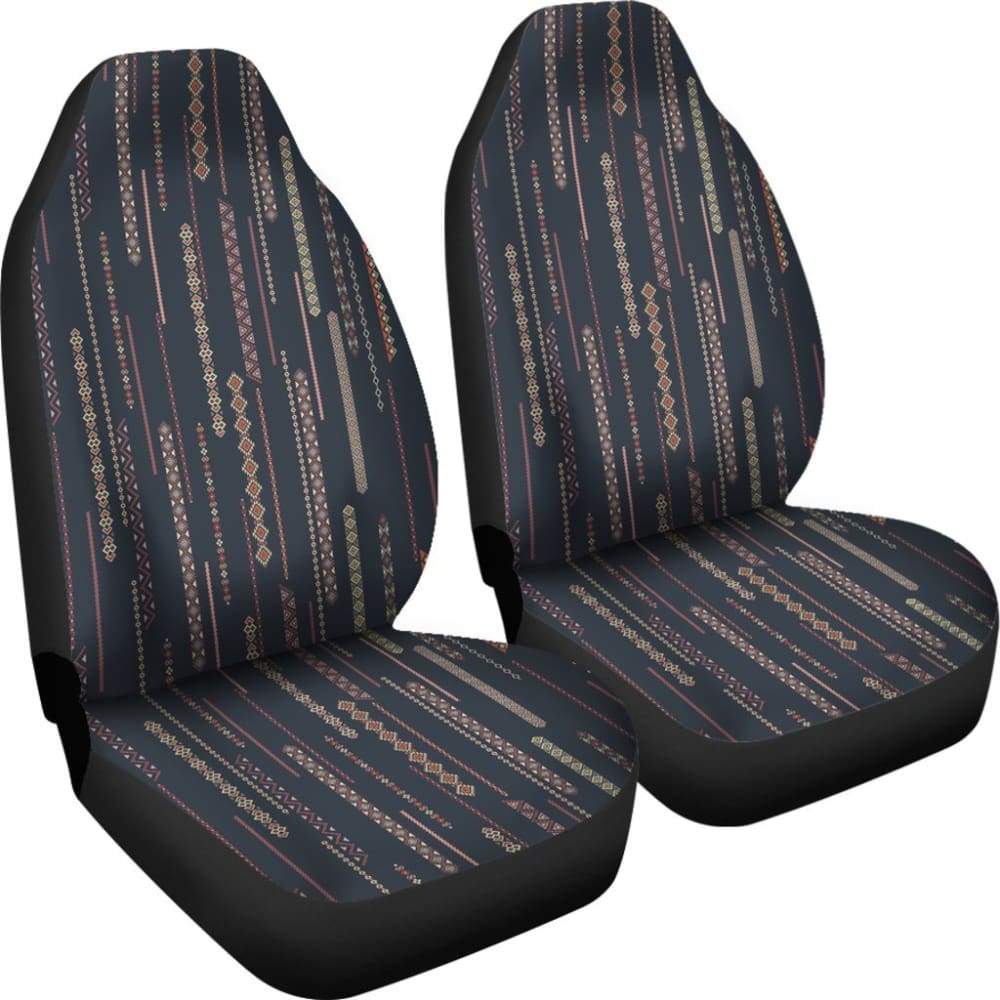 Boho Chic Bohemian Stripes Car Seat Covers