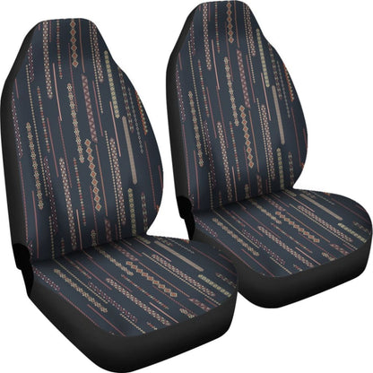 Boho Chic Bohemian Stripes Car Seat Covers