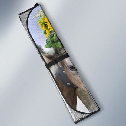 Auto Sun Shades - Cow