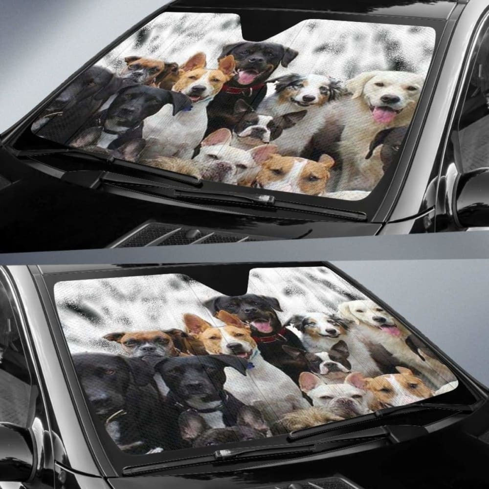 Cute Branch Auto Sun Shade