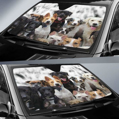 Cute Branch Auto Sun Shade