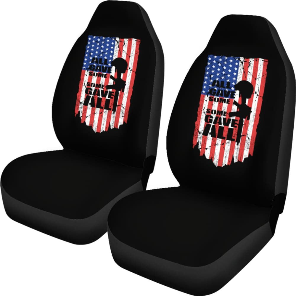 All Gave Some, Some Gave All Patriotic Memorial Day Car Seat Covers