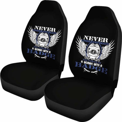 Female Police Officer Car Seat Covers Amazing Gift Ideas