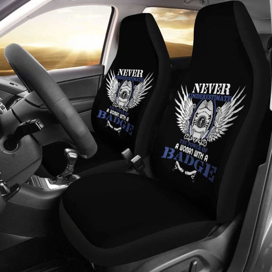 Female Police Officer Car Seat Covers Amazing Gift Ideas