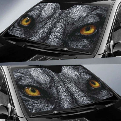 Wolf Eyes Car Sun Shades