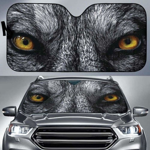 Wolf Eyes Car Sun Shades