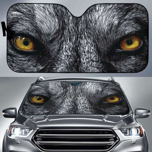 Wolf Eyes Car Sun Shades