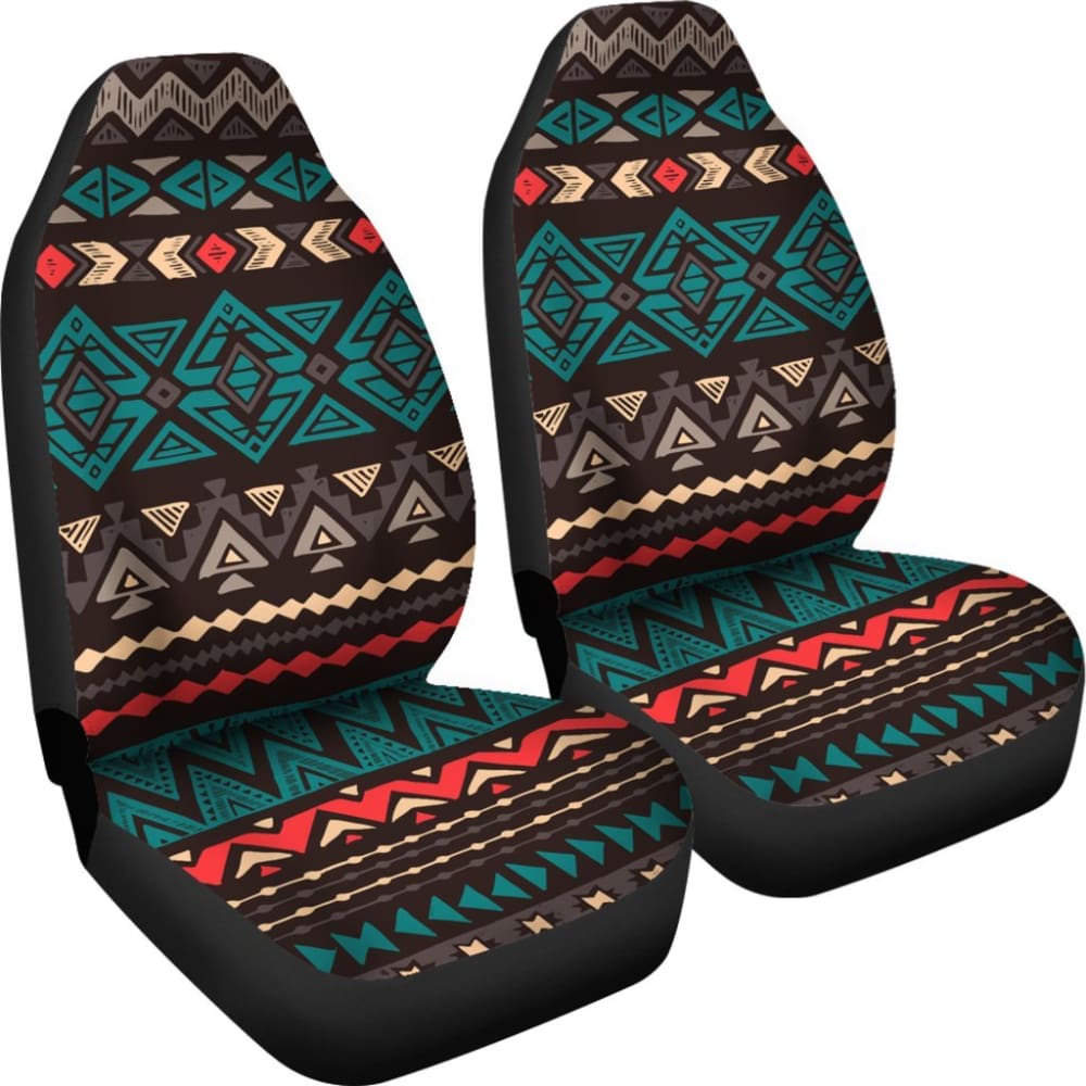 Colorful Aztec Design Car Seat Covers