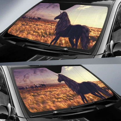 Nature Unicorn Car Auto Sun Shades