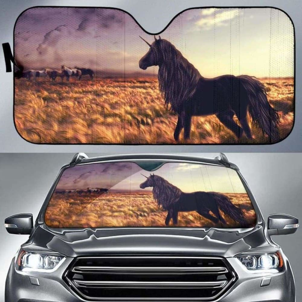 Nature Unicorn Car Auto Sun Shades