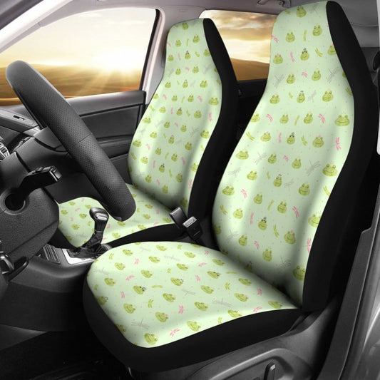 Cute Frog Design Car Seat Covers